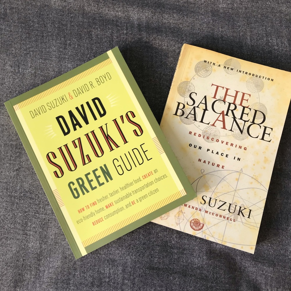 ++2 for $20++ Bundle of two David Suzuki books